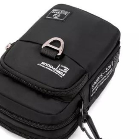 NEW / Men's bag / shoulder-belt-crossbody / BLACK - Picture 7 of 16